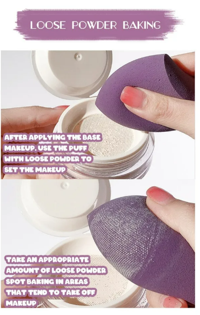 Foto 2 | Xtellar Set De Esponjas De Maquillaje Premium De 4 Piezas Para Máxima Versatilidad