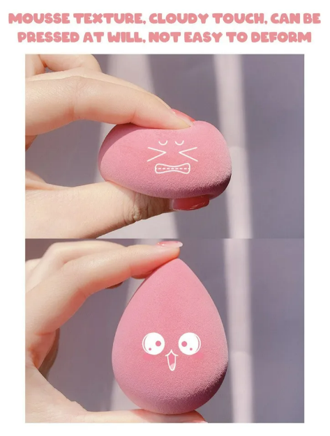 Foto 5 pulgar | Xtellar Set De Esponjas De Maquillaje Premium De 4 Piezas Para Máxima Versatilidad