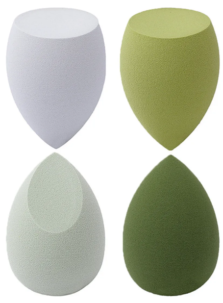 Foto 2 pulgar | Xtellar Set De Esponjas De Maquillaje Premium De 4 Piezas Para Máxima Versatilidad