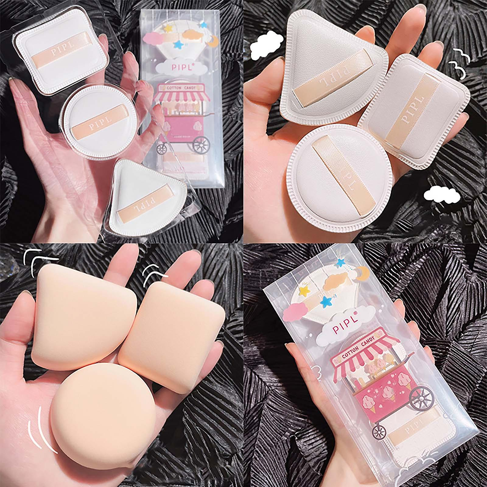 Foto 5 pulgar | Set De Esponjas De Maquillaje Huoguo Marshmallow Super Soft Powder X3 - Venta Internacional.