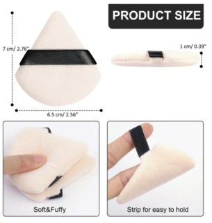 Foto 2 | Xtellar Esponja Maquillaje Profesional 6 Pcs Con Estuche – Beauty Blender Versátil