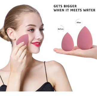 Foto 4 | 6 Esponjas De Maquillaje Xtellar Para Base Con Mini Esponja Y Soport
