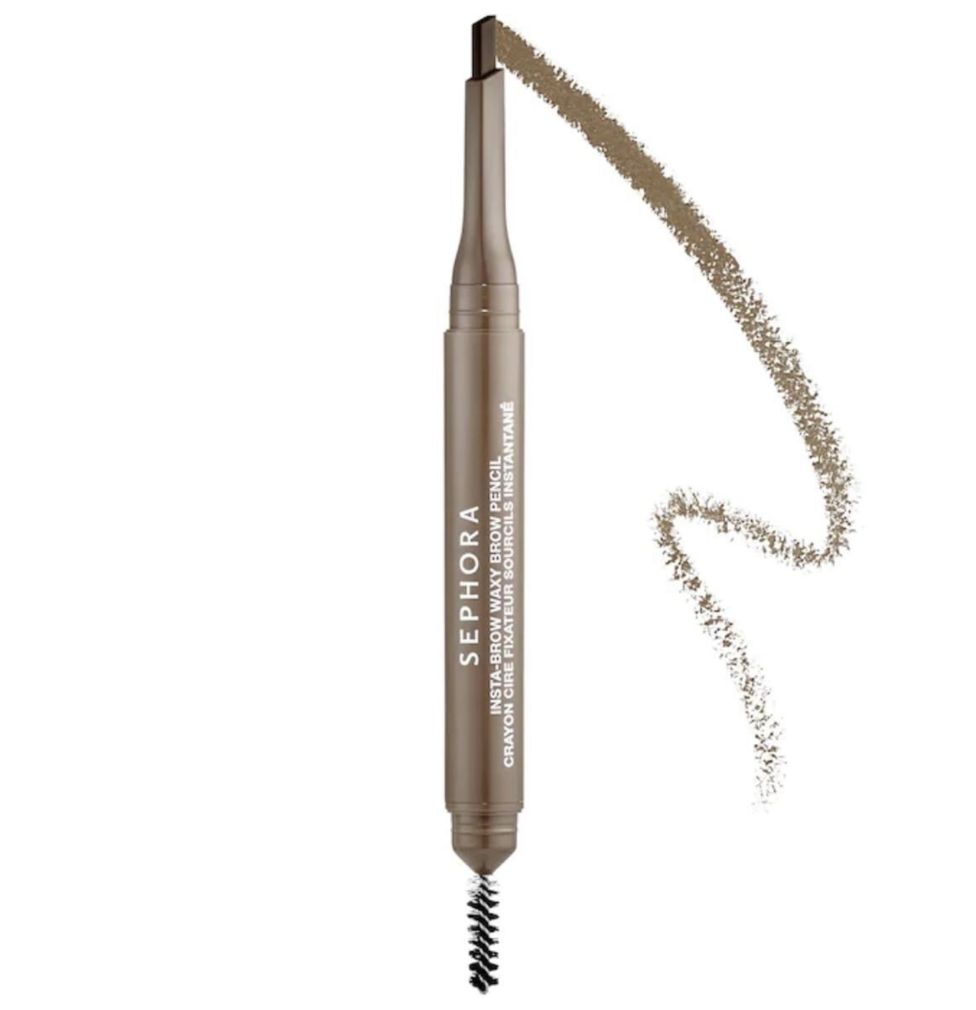 Lápiz de cejas Sephora Insta-brow 4 color Marrón Medianoche