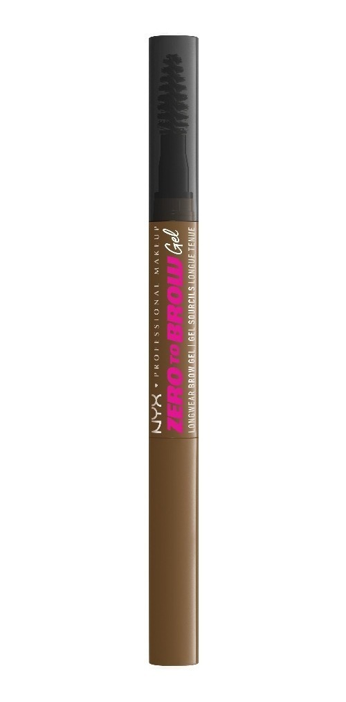 Foto 4 pulgar | Gel De Cejas Zero To Brow Gel De Nyx Professional Makeup, Taupe