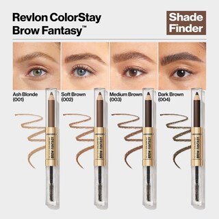Foto 5 | Venta Internacional - Lápiz De Cejas Revlon Colorstay Brow Fantasy 103 Medium Brow