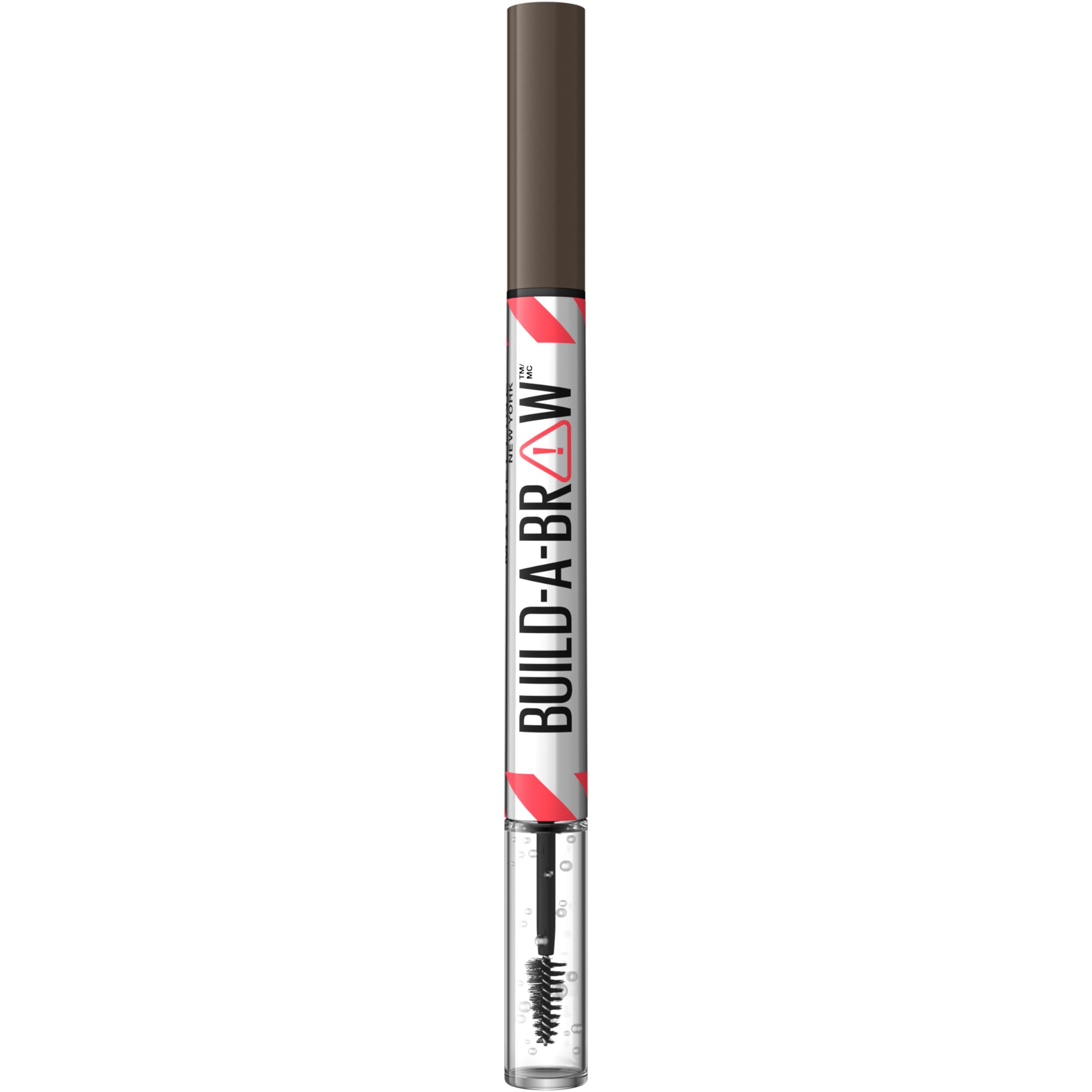 Foto 1 | Venta Internacional - Maquillaje De Cejas Maybelline Build-a-brow 2 En 1 Negro Marrón