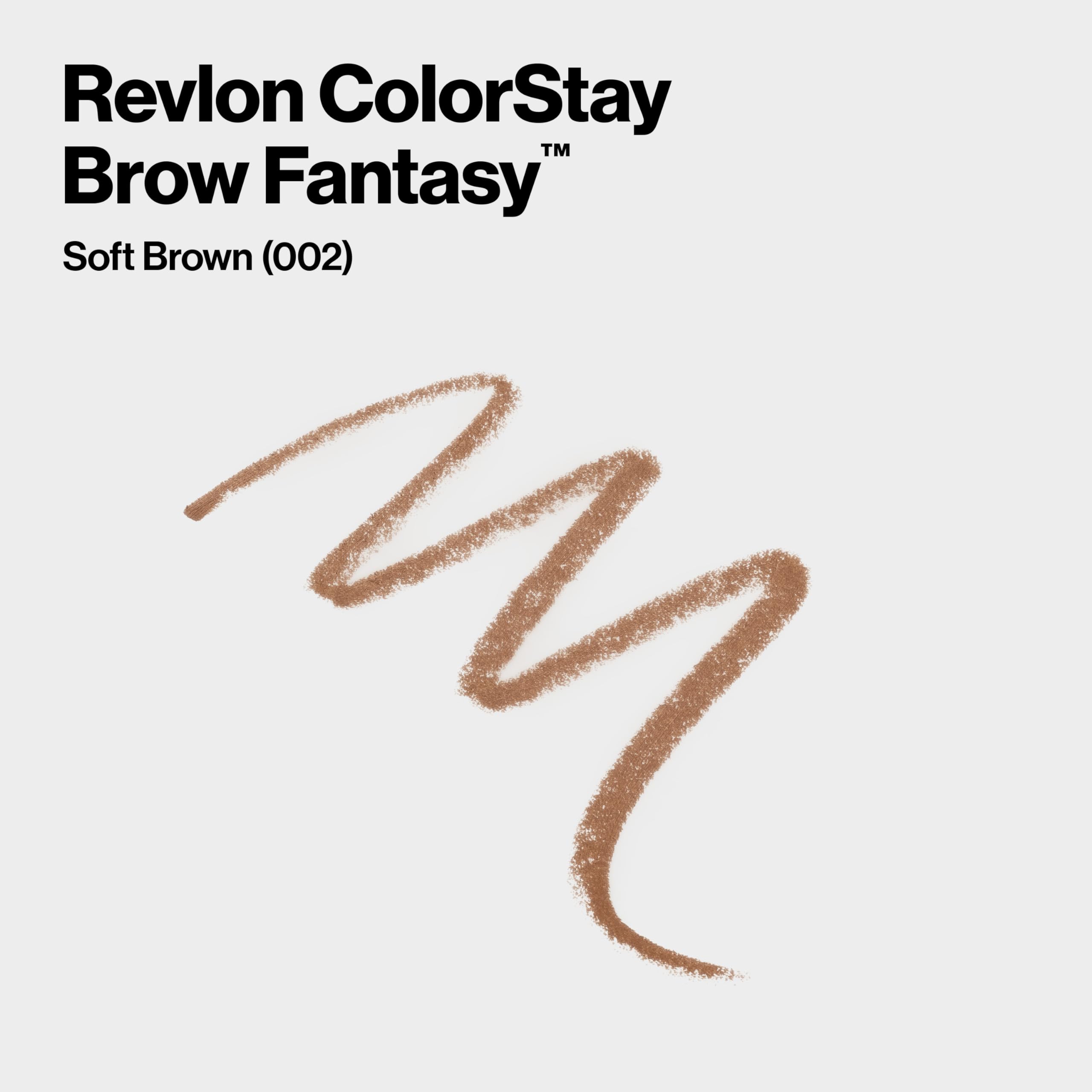 Foto 4 pulgar | Venta Internacional - Lápiz De Cejas Revlon Colorstay Brow Fantasy 102 Soft Brown