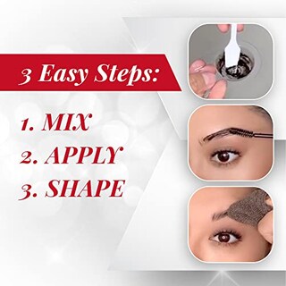 Foto 6 | Venta Internacional - Ardell Brow Tint Marrón Oscuro, Semipermanente De Larga Dura
