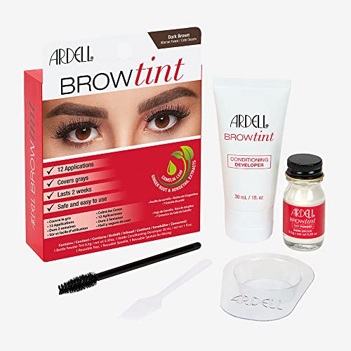 Foto 8 pulgar | Venta Internacional - Ardell Brow Tint Marrón Oscuro, Semipermanente De Larga Dura