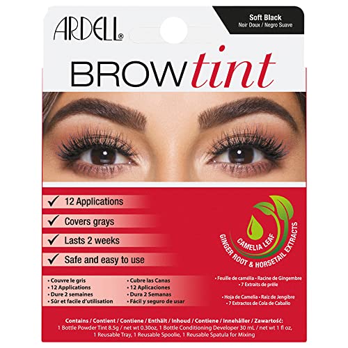 Venta Internacional - Ardell Brow Tint Soft Black, Semipermanente De Larga Duració