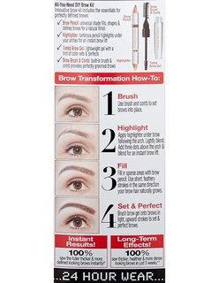 Foto 3 | Delineador de Cejas Physicians Formula Brown Boosting
