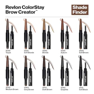 Foto 7 | Lápiz y Polvo para Cejas Revlon Colorstay Brow Creator 600 Blonde - Venta Internacional