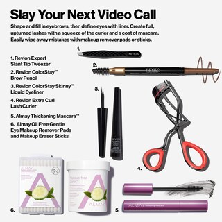 Foto 6 | Lápiz de Cejas Revlon Colorstay 220 Marrón Oscuro Resistente al Agua - Venta Internacional