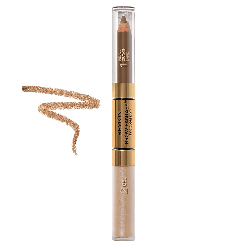 Foto 3 pulgar | Lápiz Definitorio Brow Fantasy Revlon Dark Blonde Paquete de 2 - Venta Internacional