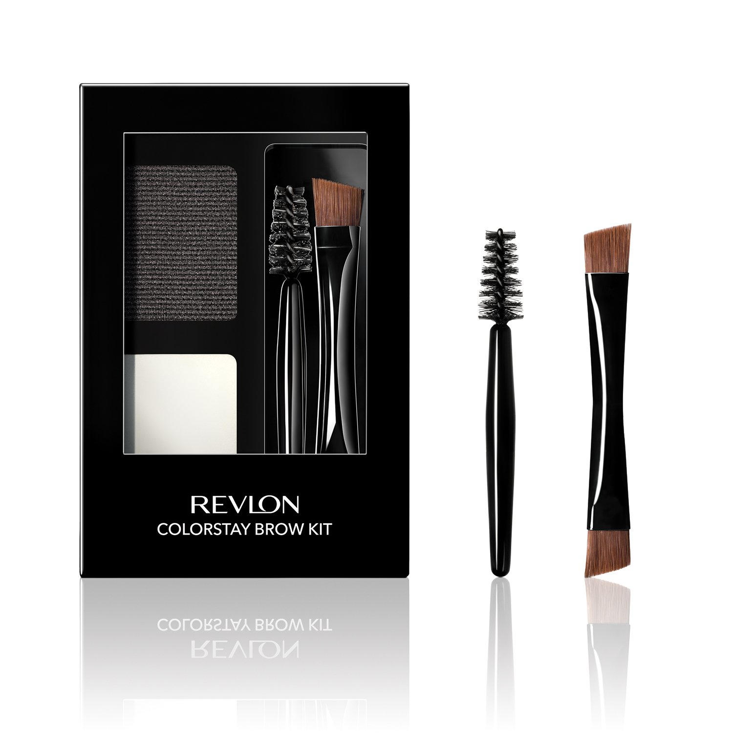 Foto 2 pulgar | Kit para Cejas Revlon Colorstay Soft Black (101) con Polvo Y Pomada - Venta Internacional