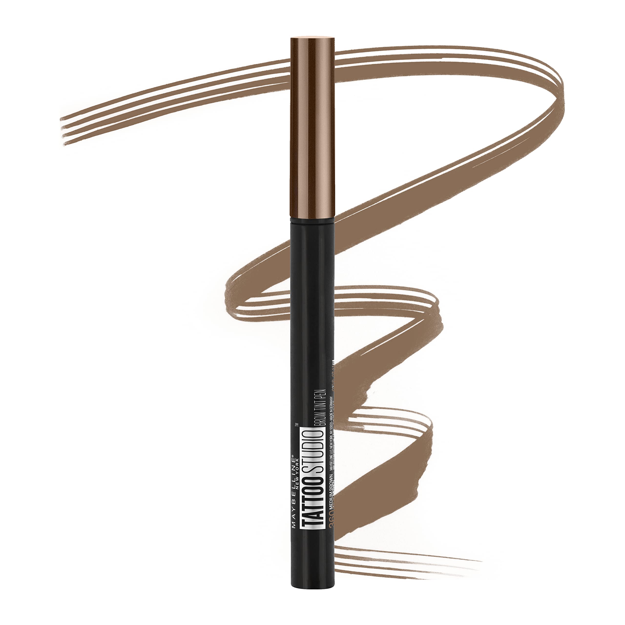 Foto 2 pulgar | Delineador Líquido Maybelline Medium Brown para Cejas-Venta Internacional