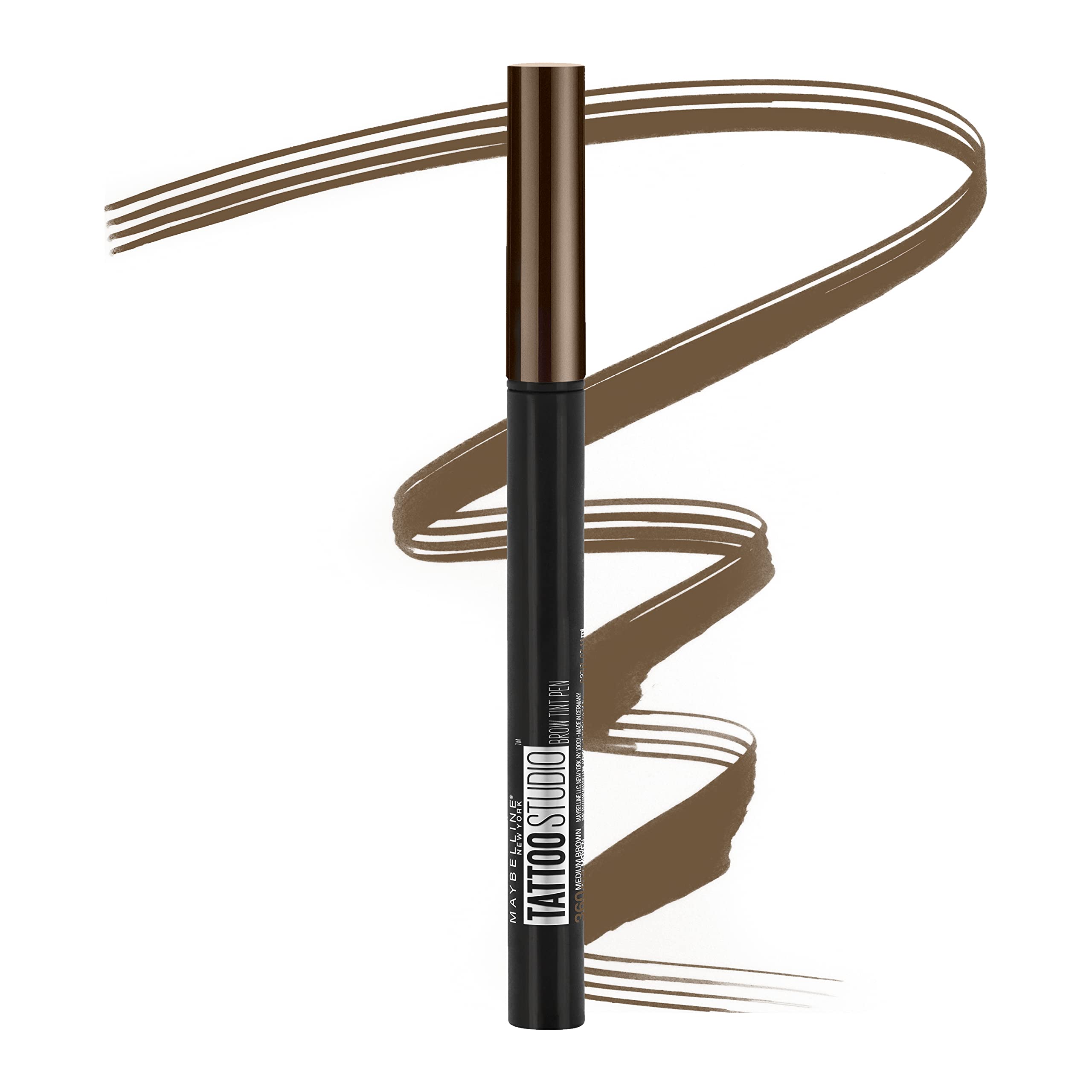 Foto 2 pulgar | Delineador Maybelline Deep Brown para Cejas-Venta Internacional