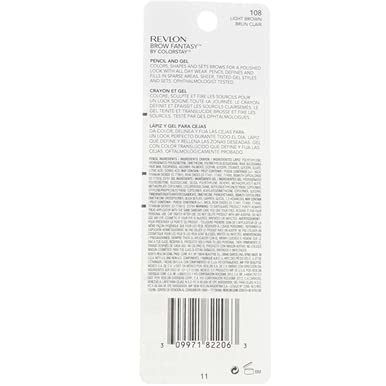 Foto 8 pulgar | Lápiz en Gel para Cejas Revlon Colorstay Marrón Claro - Venta Internacional
