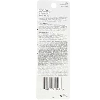 Foto 7 | Lápiz en Gel para Cejas Revlon Colorstay Marrón Claro - Venta Internacional