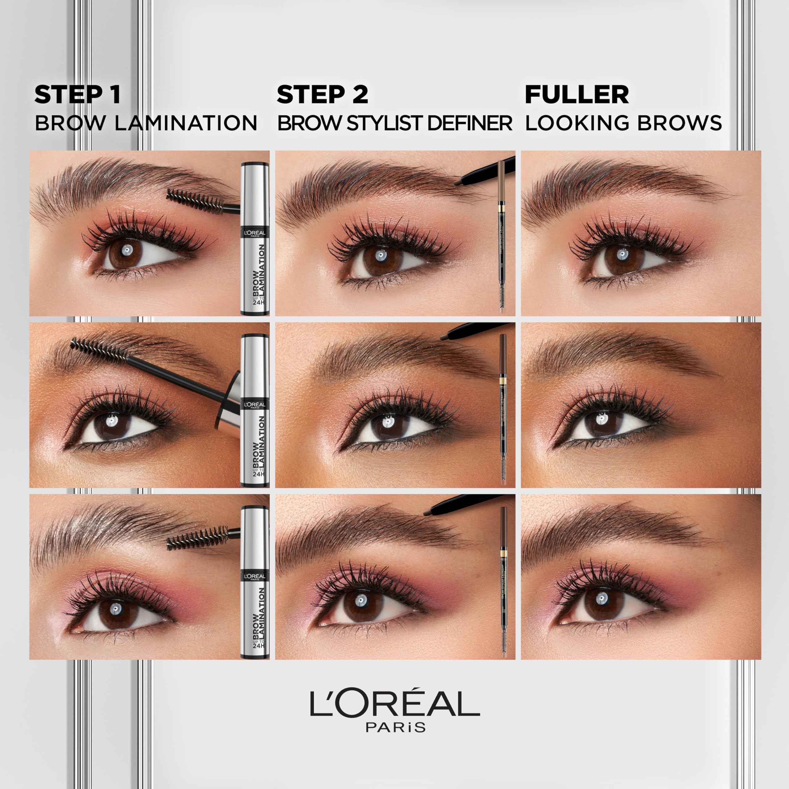 Foto 7 pulgar | Gel para Cejar L'Oreal Paris Infalible 24h-Venta Internacional