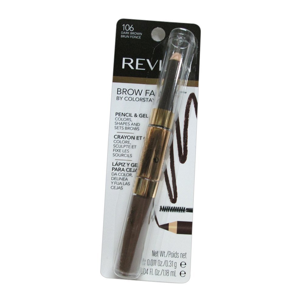 Foto 2 pulgar | Lápiz de Cejas Revlon Brow Fantasy Defining Dark Brown 106 - Venta Internacional