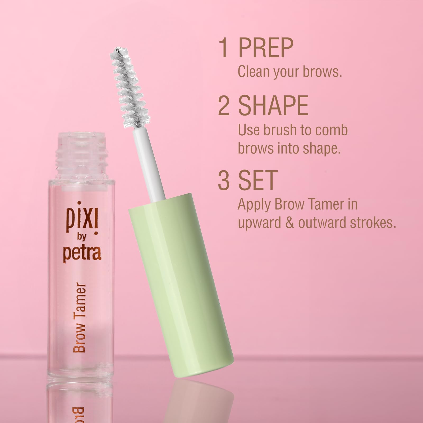 Foto 4 | Gel Para Cejas Pixi Brow Tamer, Translúcido, 4,5 Ml/0,15 Oz - Venta Internacional.