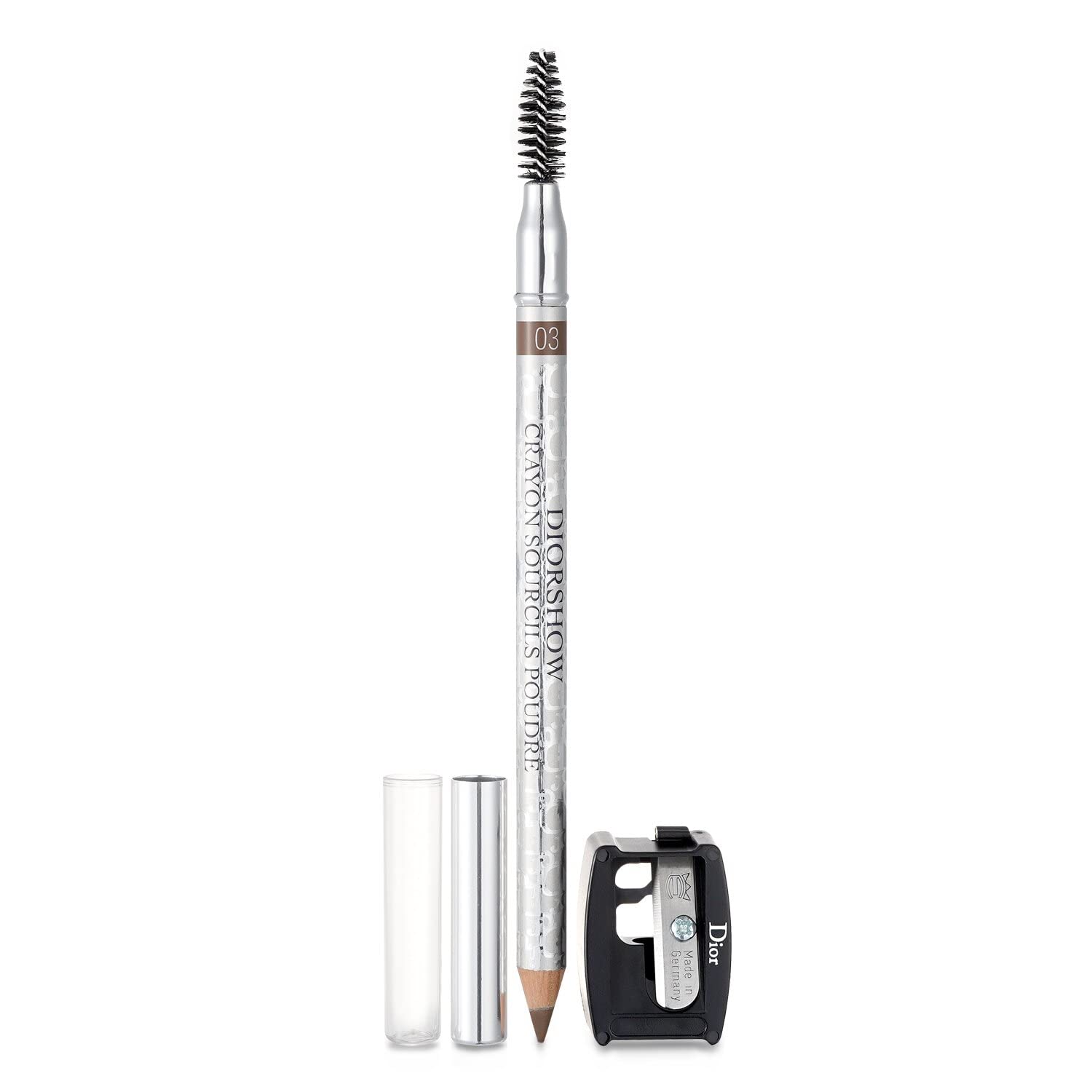 Lápiz De Cejas Dior Diorshow Kabuki Brow Styler #03 Brown - Venta Internacional.