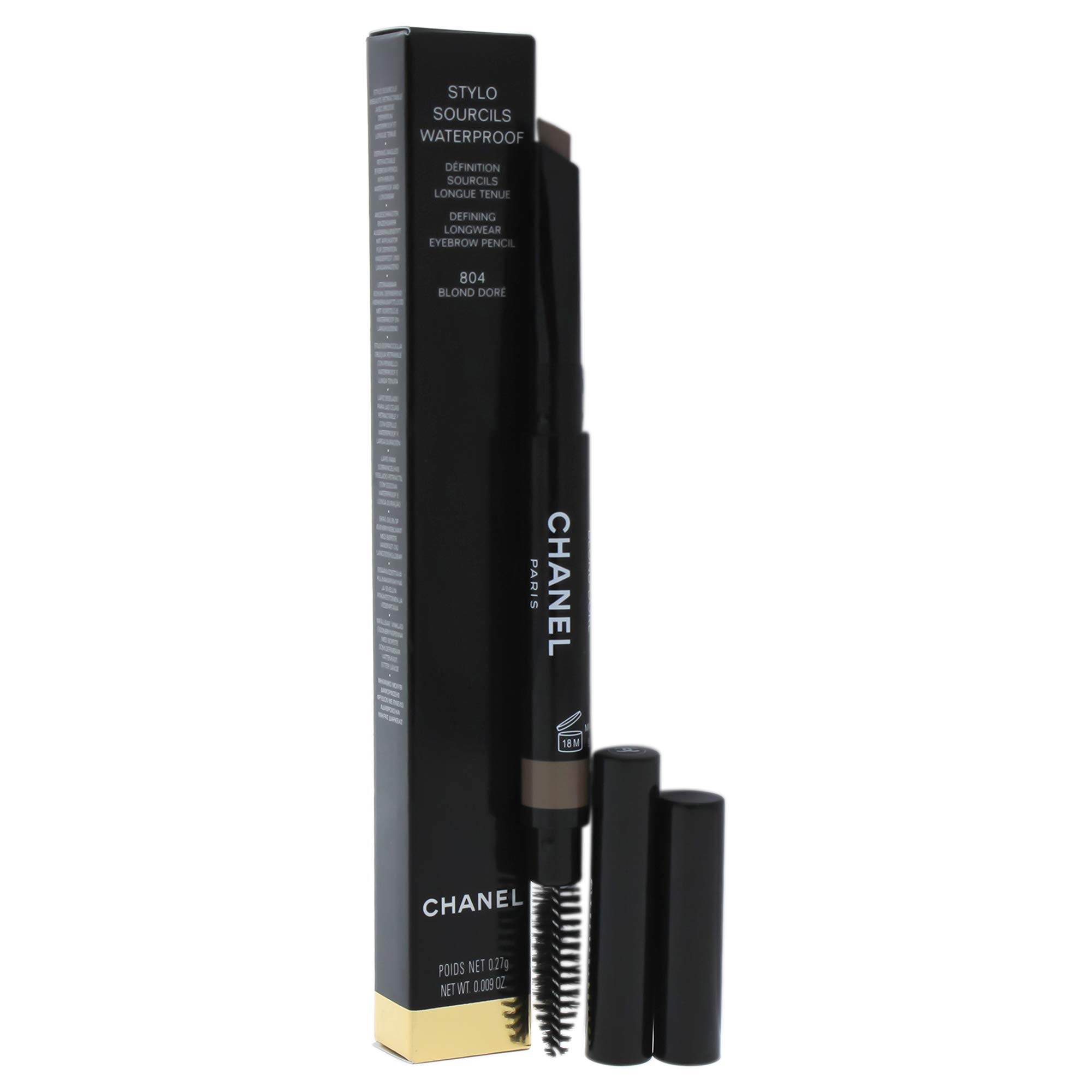 Lápiz De Cejas Chanel Stylo Sourcils Waterproof 804 Blond Dore - Venta Internacional.