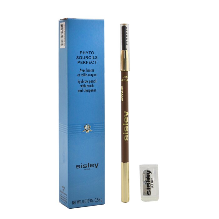 Foto 5 | Lápiz De Cejas Sisley Phyto Sourcils Perfect No. 04 Cappucci - Venta Internacional.
