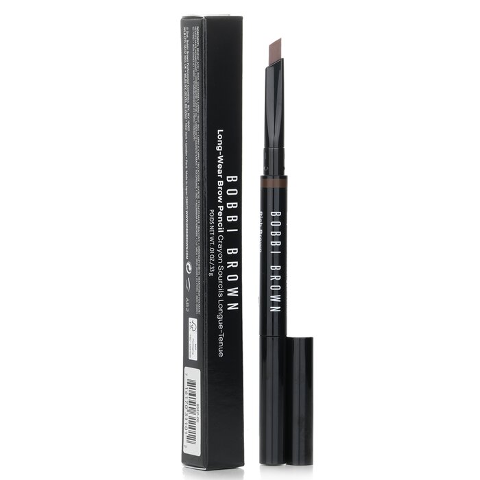 Foto 2 | Lápiz De Cejas Bobbi Brown Long-wear #8 Rich Brown - Venta Internacional.