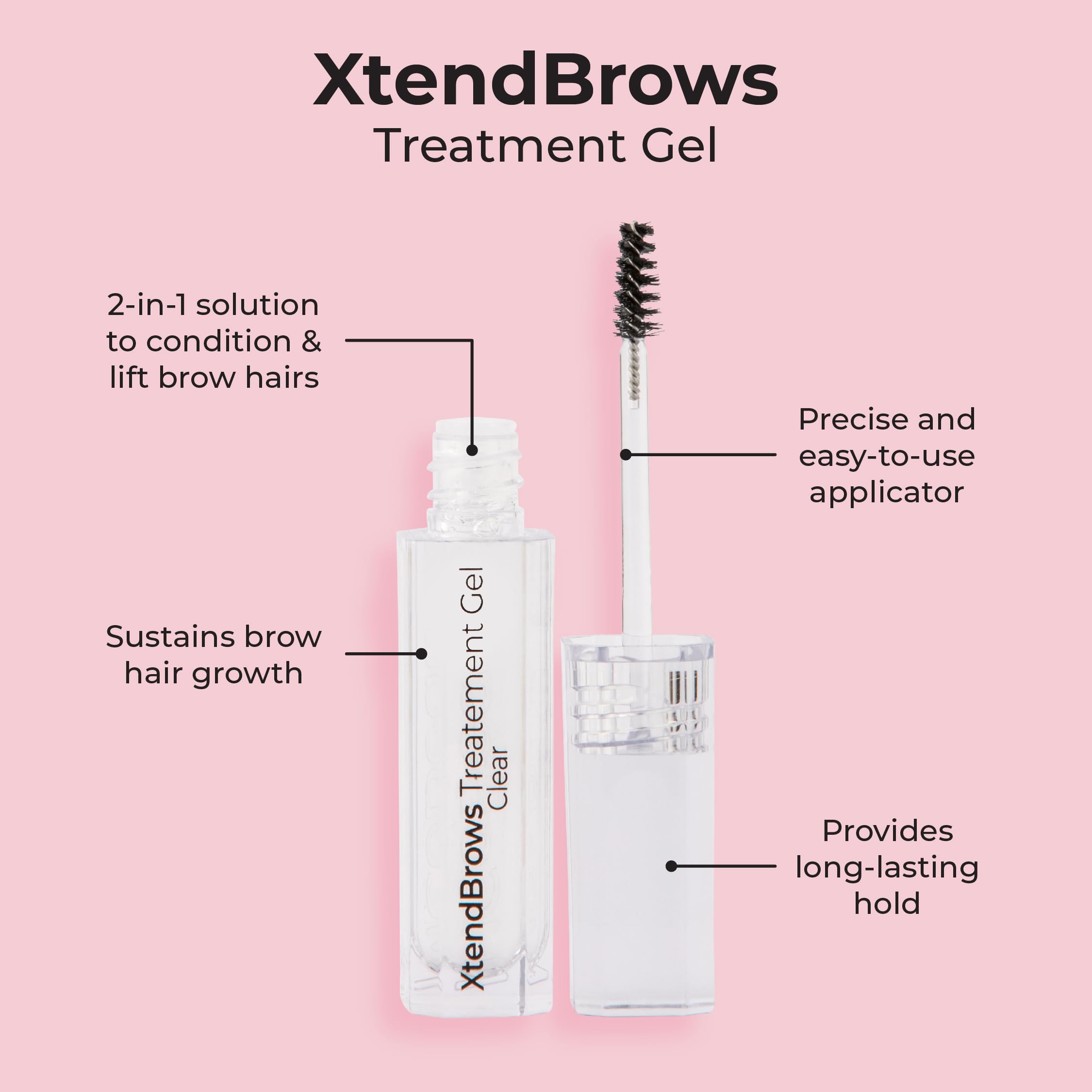 Foto 3 pulgar | Gel De Tratamiento Mcobeauty Xtendbrows Clear - Venta Internacional.