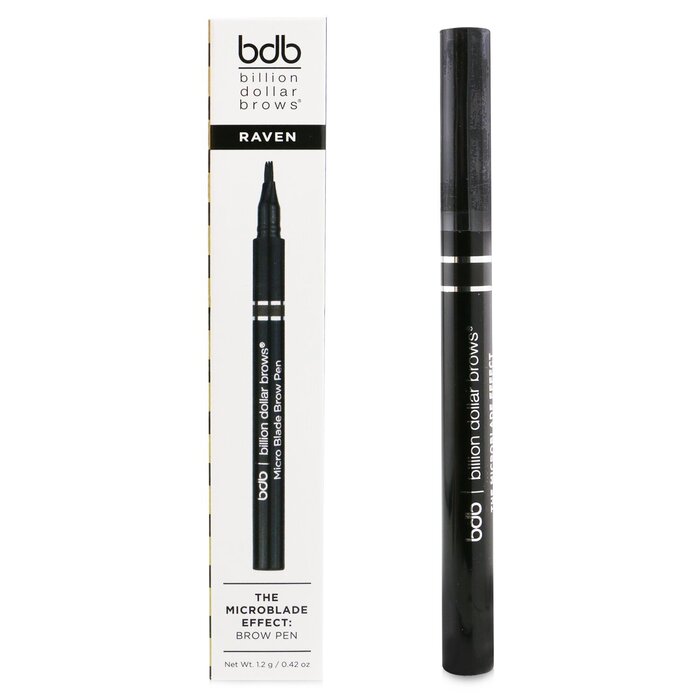 Foto 6 pulgar | Brow Pen Billion Dollar Brows The Microblade Effect Raven - Venta Internacional.