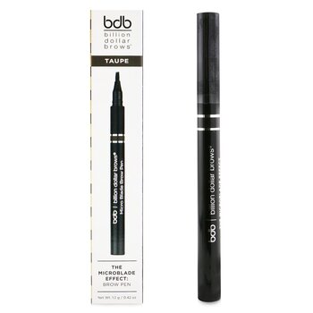 Foto 4 pulgar | Bolígrafo Para Cejas Billion Dollar Brows The Microblade Effect Taupe - Venta Internacional.