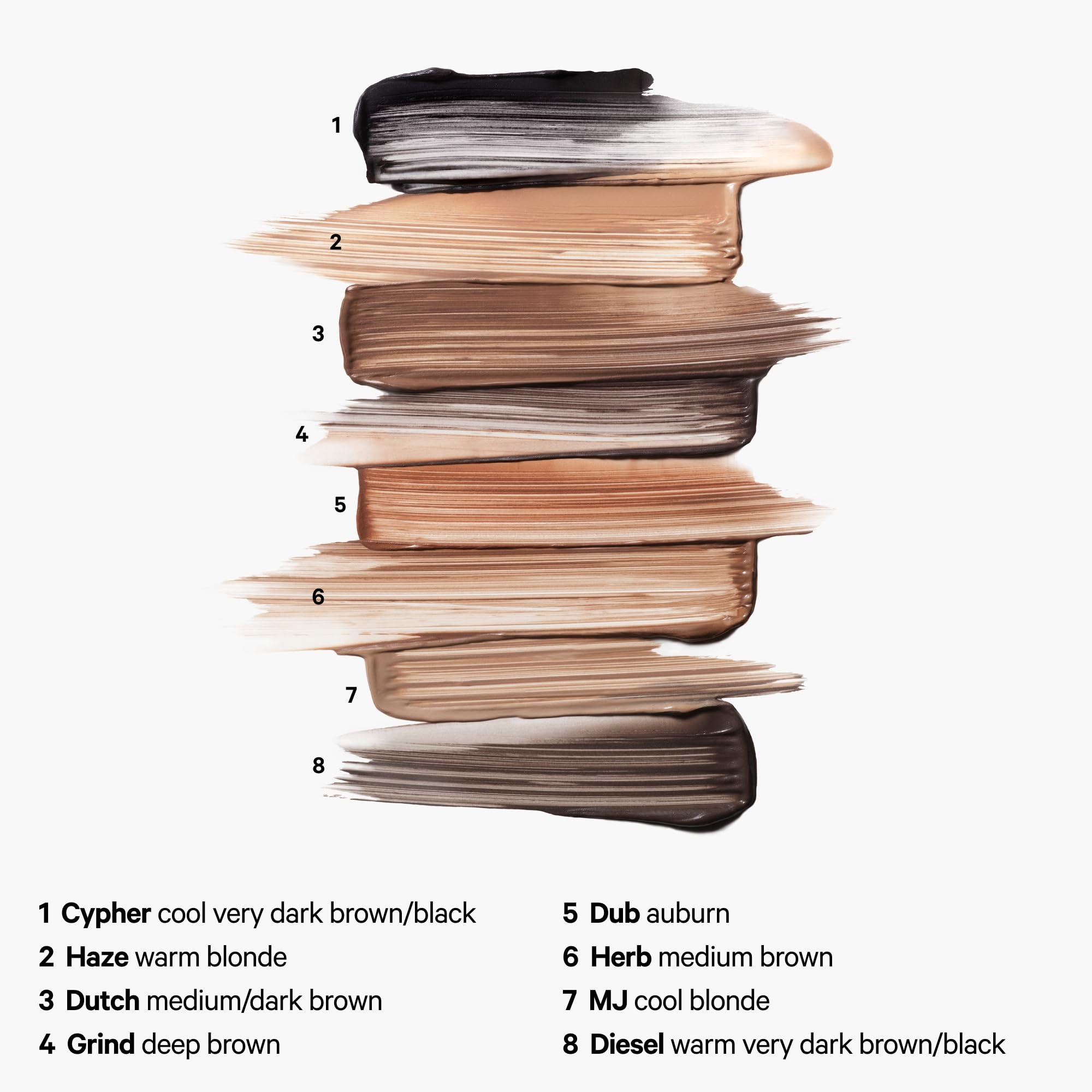 Foto 7 pulgar | Gel Espesante Para Cejas, Maquillaje Con Leche, Kush Fiber Brow Gel Dub - Venta Internacional.
