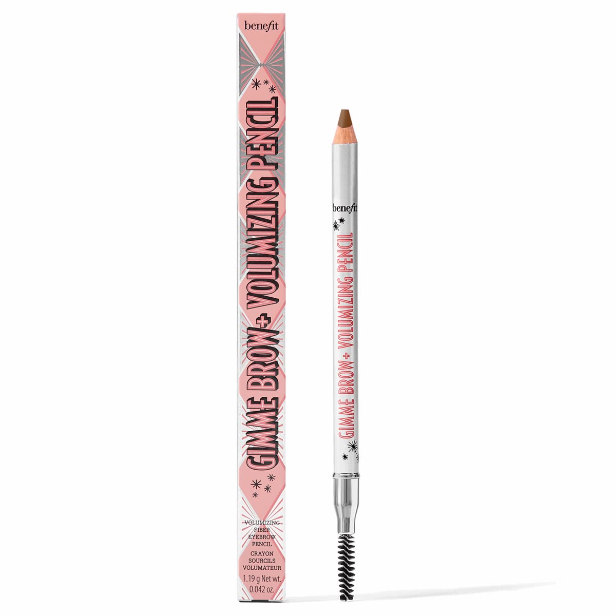 Foto 2 pulgar | Lápiz De Cejas Benefit Gimme Brow+ Voluminizing Fiber 3.75 Brown - Venta Internacional.