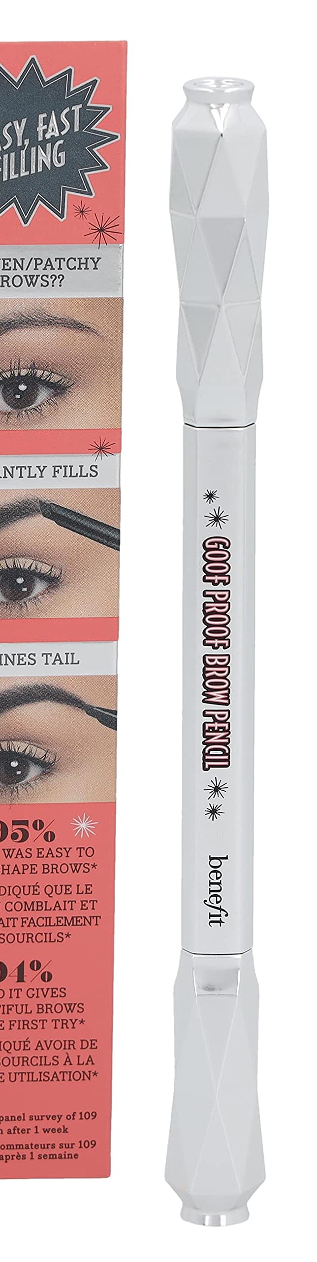 Foto 3 | Lápiz De Cejas Benefit Goof Proof No. 6 De Profundidad, 0,3 Ml, Resistente Al Agua - Venta Internacional.