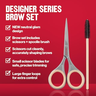 Foto 3 | Set Revlon Designer Series, Kit Para Recortar Cejas Y Dar Forma A Las Cejas - Venta Internacional.