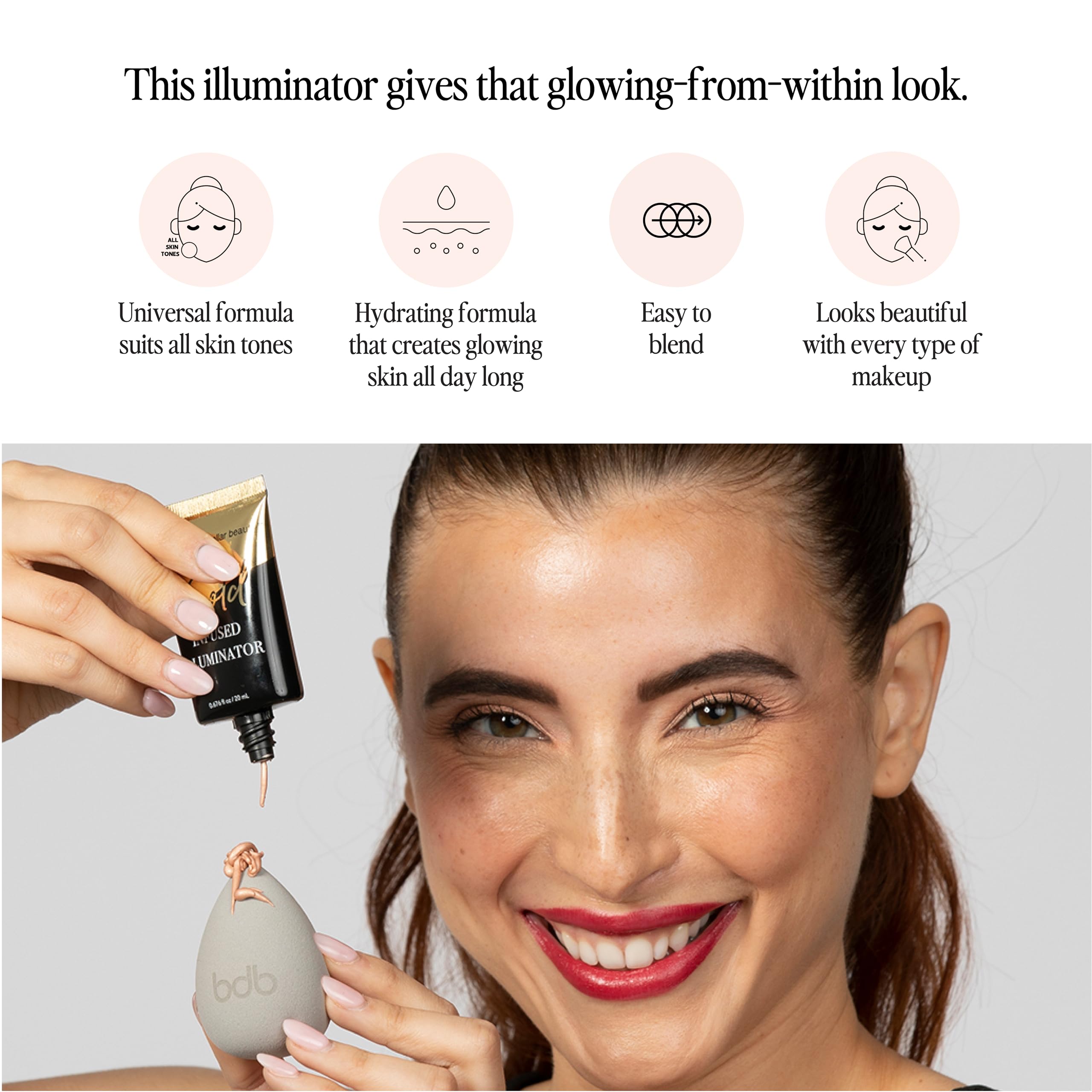 Foto 4 | Illuminator Billion Dollar Cejas Con Infusión De Oro, Vegano, Libre De Crueldad Animal - Venta Internacional.