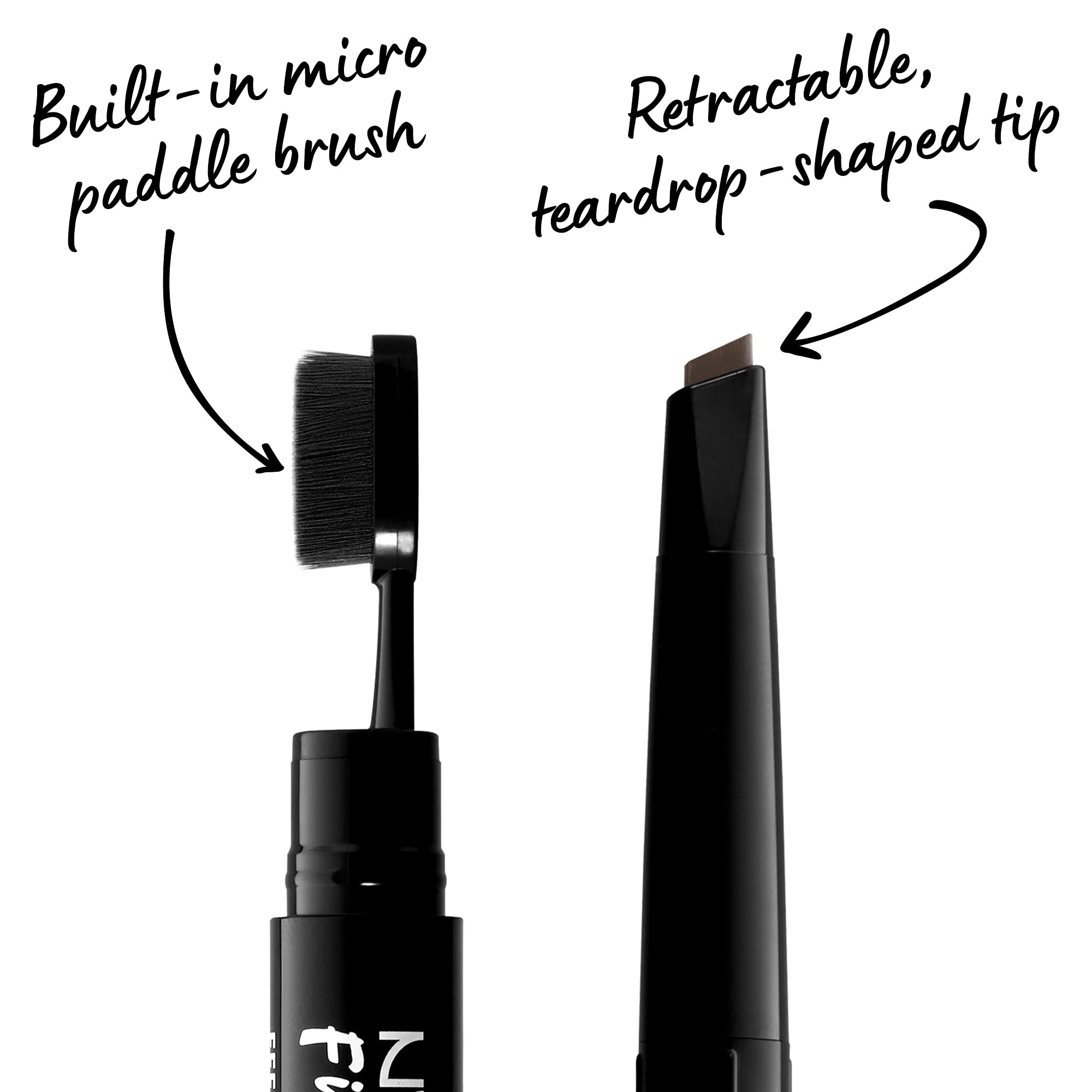 Foto 4 pulgar | Lápiz de Pomada para Cejas Nyx Professional Makeup Fill & Fluff - Venta Internacional