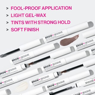 Foto 2 | Gel De Maquillaje Para Dar Forma A Las Cejas, Húmedo Y Salvaje, Marrón Sesivo - Venta Internacional.