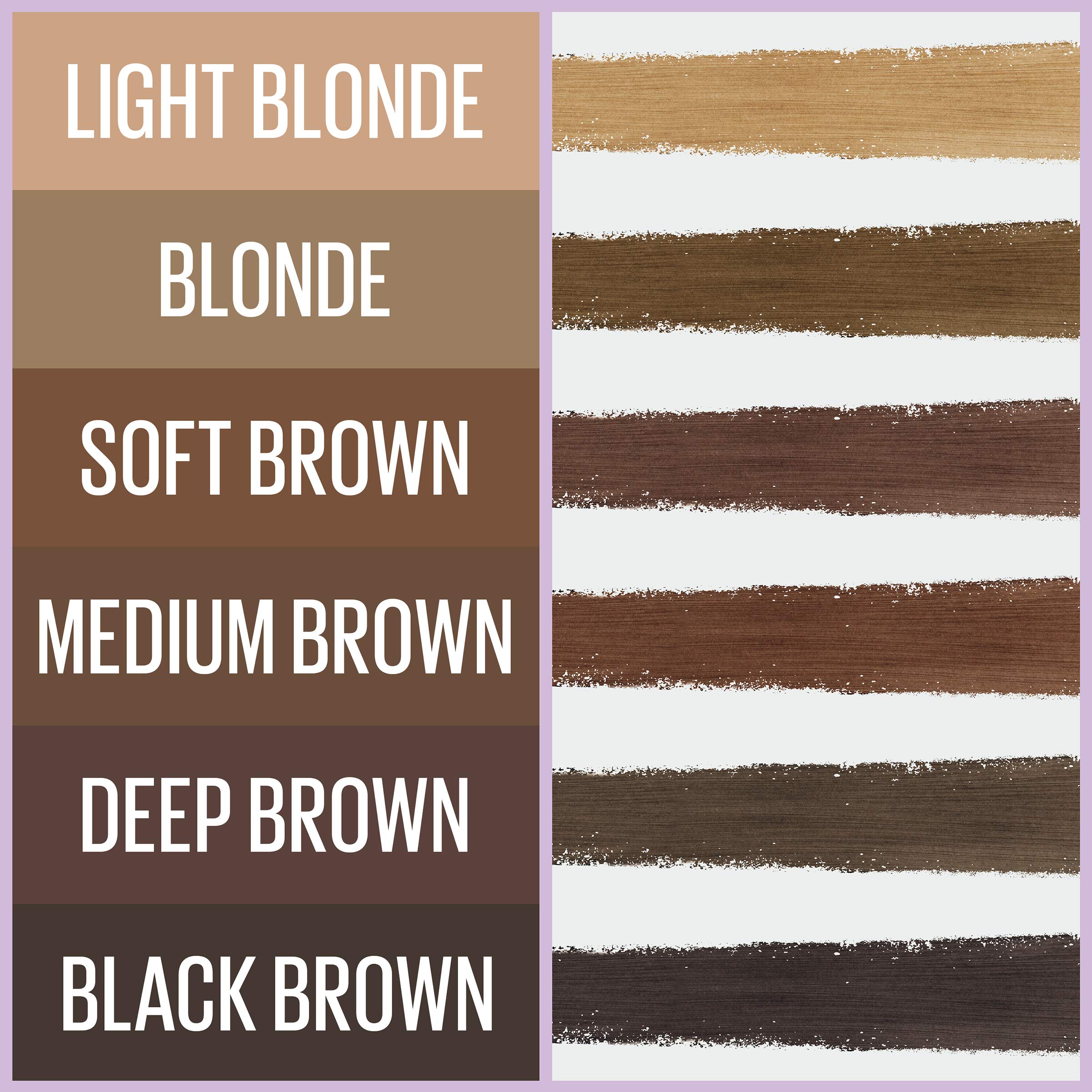 Foto 6 | Lápiz Y Polvo Para Cejas Maybelline Express Brow Medium Brown - Venta Internacional.