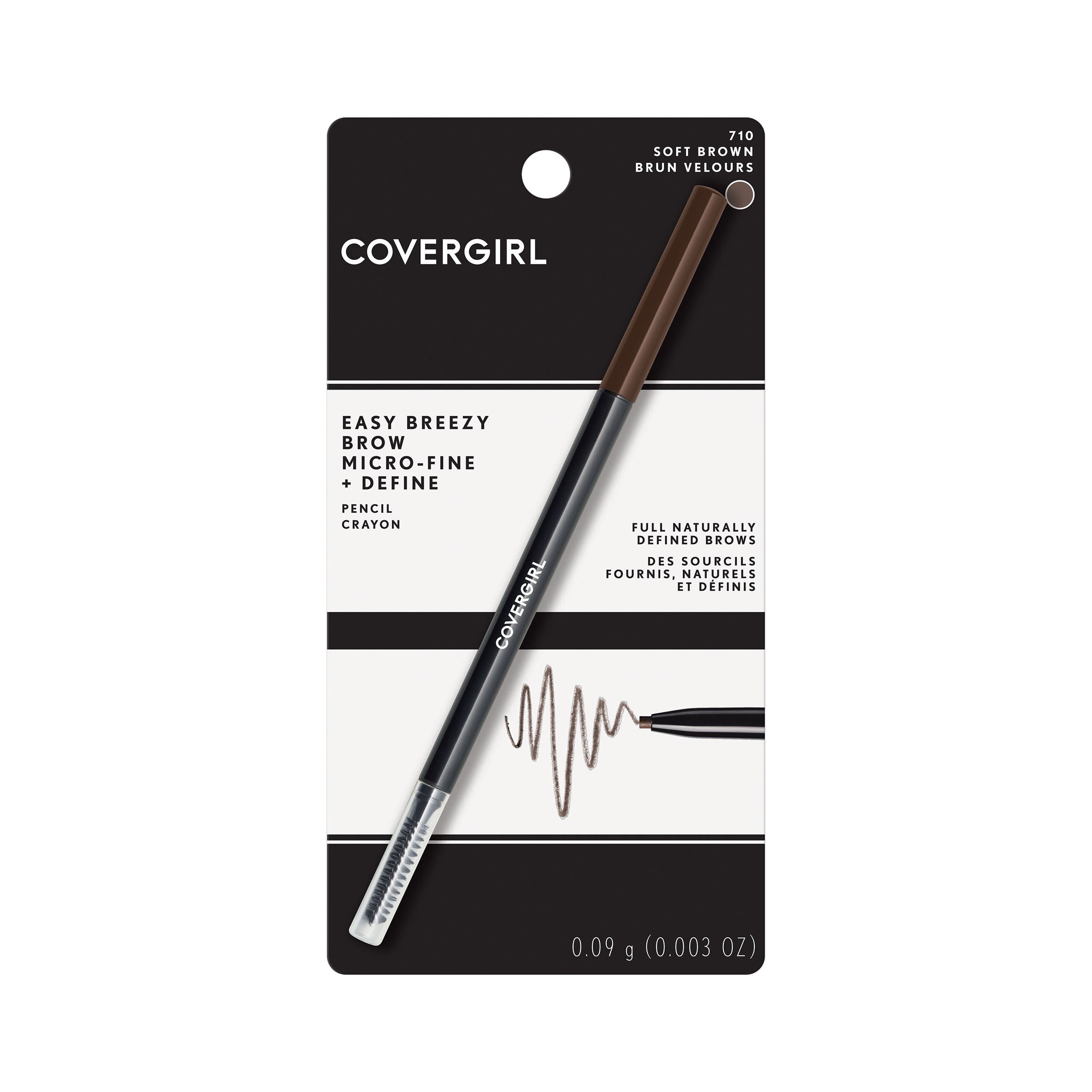 Foto 4 pulgar | Lápiz Para Cejas Covergirl Easy Breezy Micro-fine + Define - Venta Internacional.