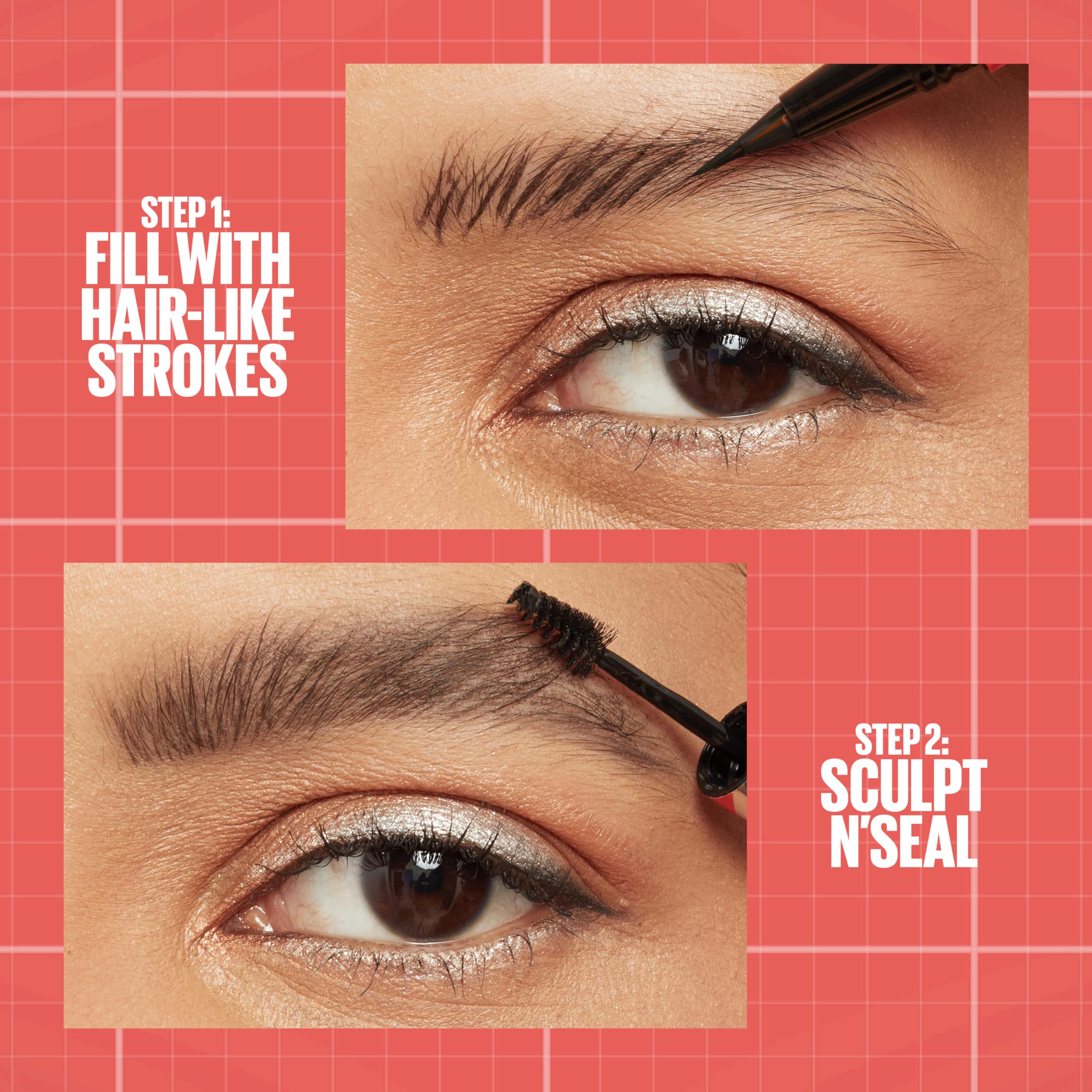 Foto 3 pulgar | Maquillaje De Cejas Maybelline Build-a-brow 2 En 1 Soft Brown - Venta Internacional.