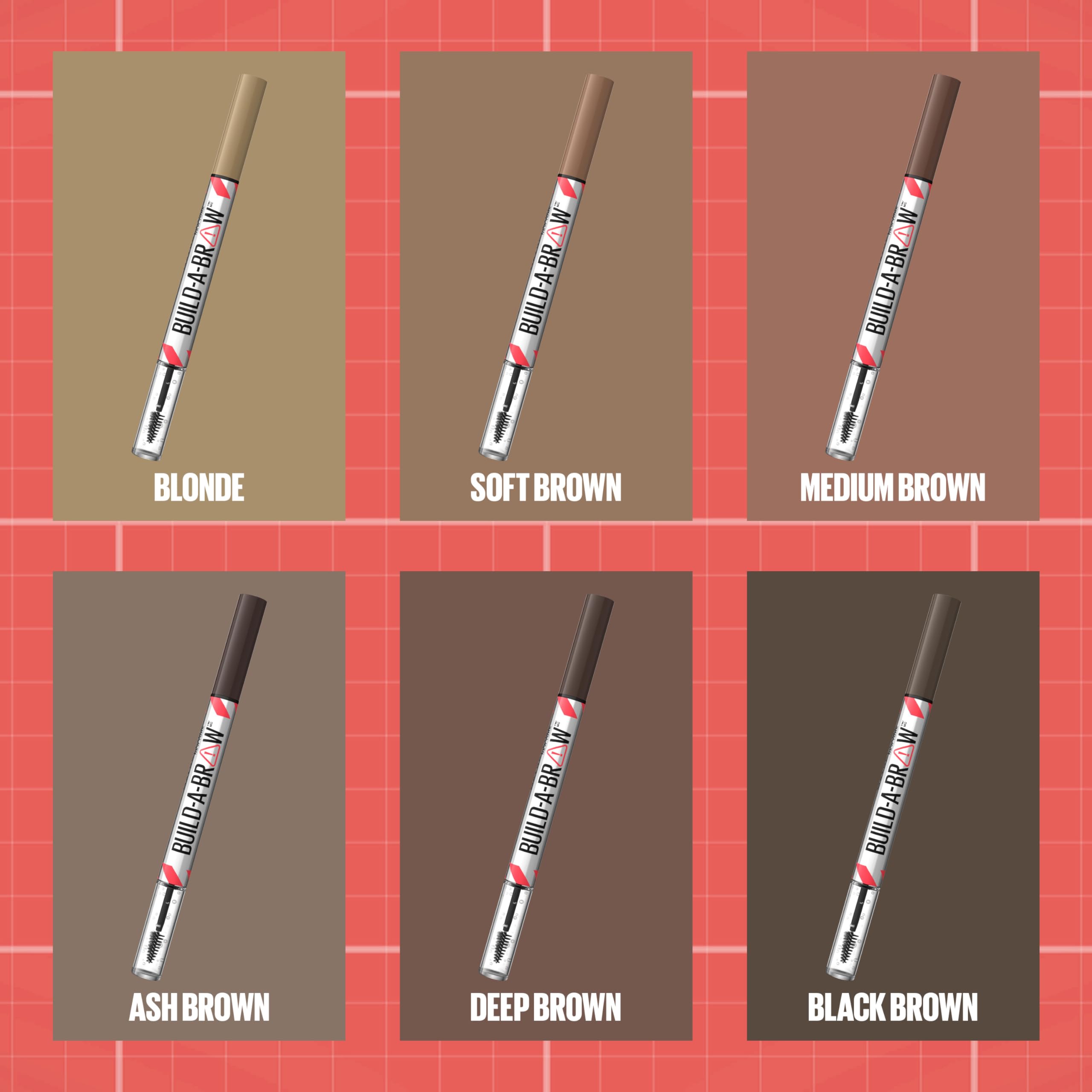 Foto 7 pulgar | Maquillaje De Cejas Maybelline Build-a-brow 2 En 1 Soft Brown - Venta Internacional.