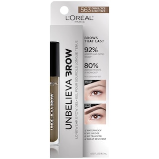 Foto 2 | Gel Para Cejas L'oreal Paris Unbelieva-brow, Impermeable, Rubio Oscuro - Venta Internacional.