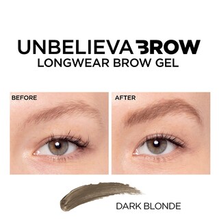 Foto 4 | Gel Para Cejas L'oreal Paris Unbelieva-brow, Impermeable, Rubio Oscuro - Venta Internacional.