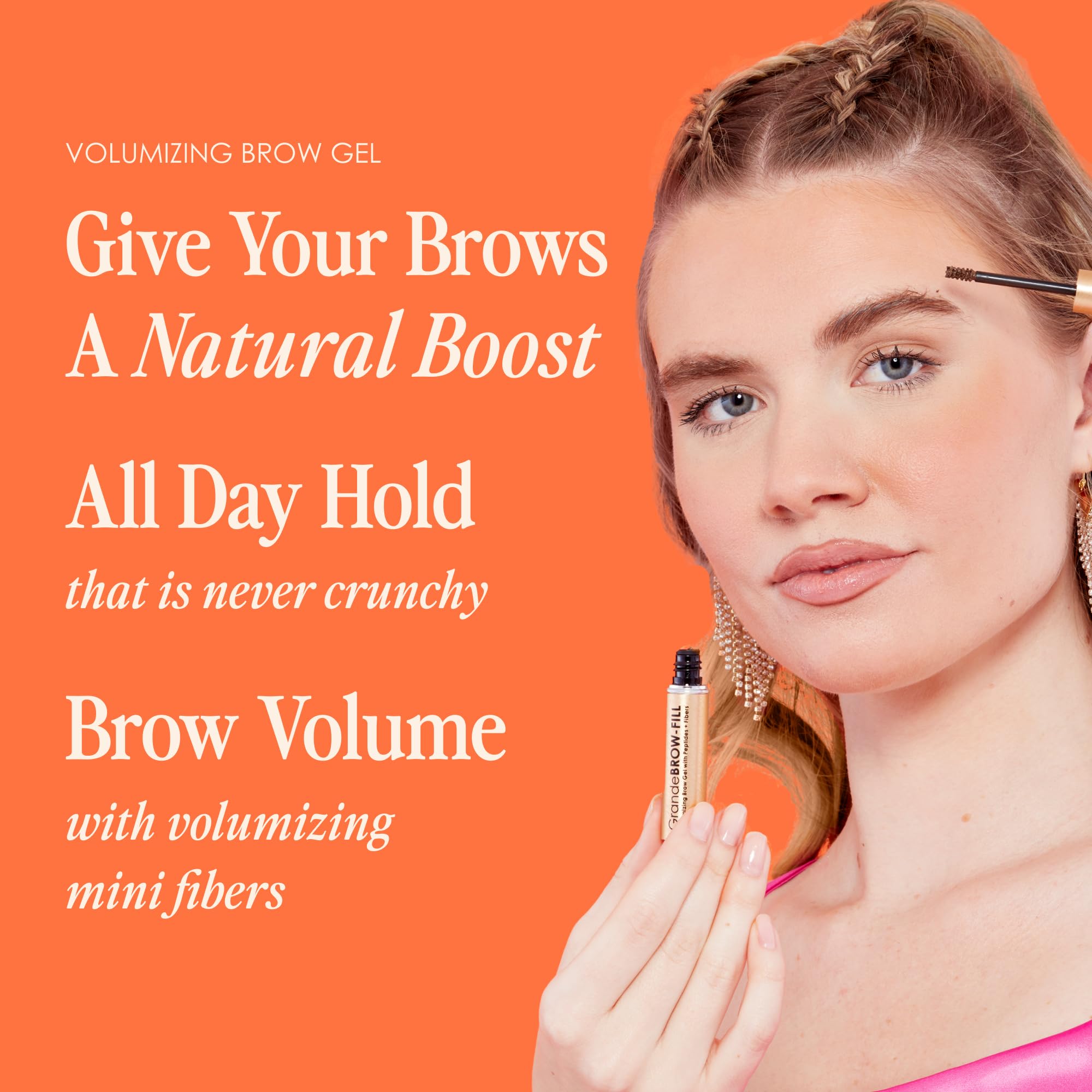 Foto 4 pulgar | Gel Para Cejas Grande Cosmetics Grandebrow-fil, Medio Voluminizador - Venta Internacional.
