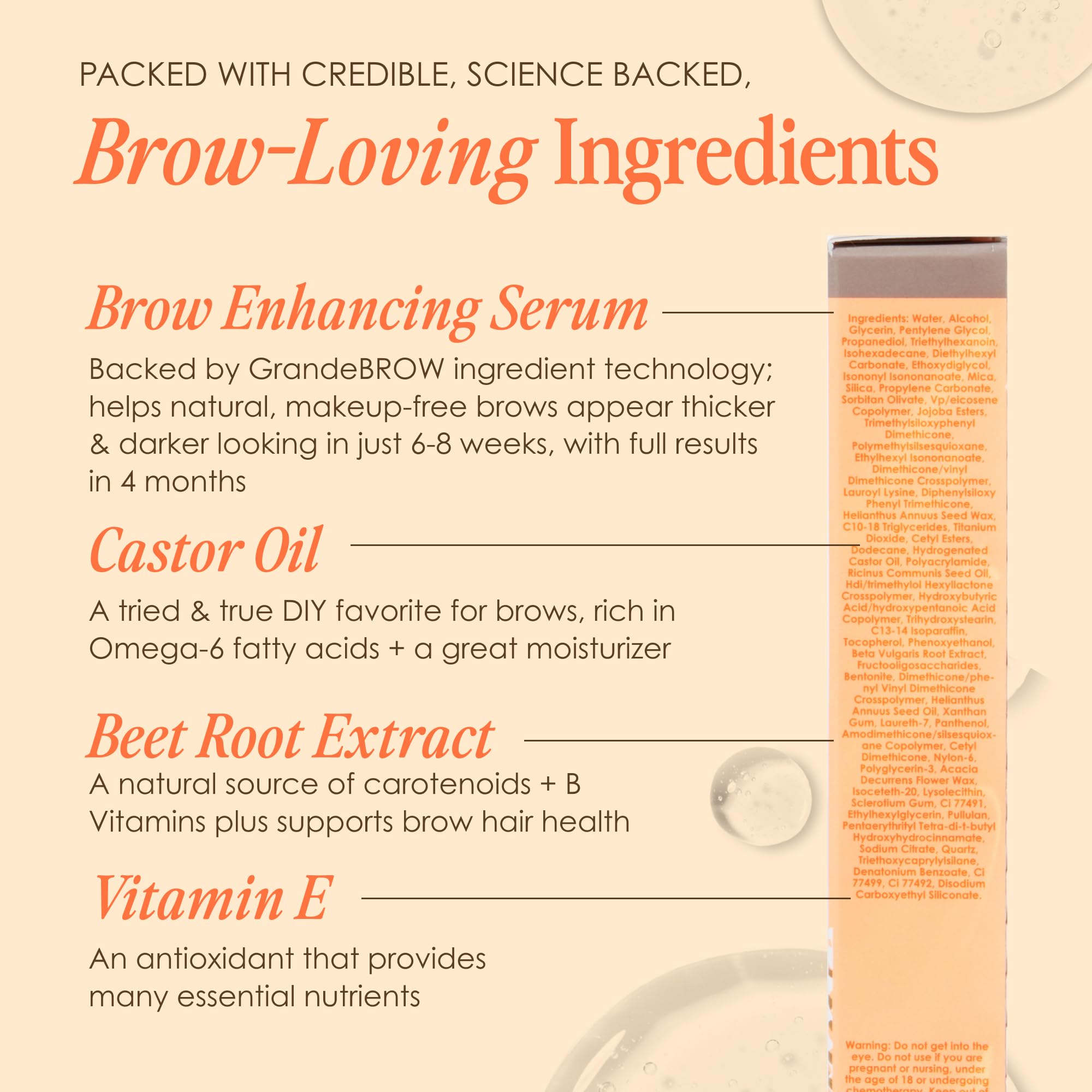 Foto 7 pulgar | Gel Para Cejas Y Sérum Realzador De Cejas Grande Cosmetics Light - Venta Internacional.