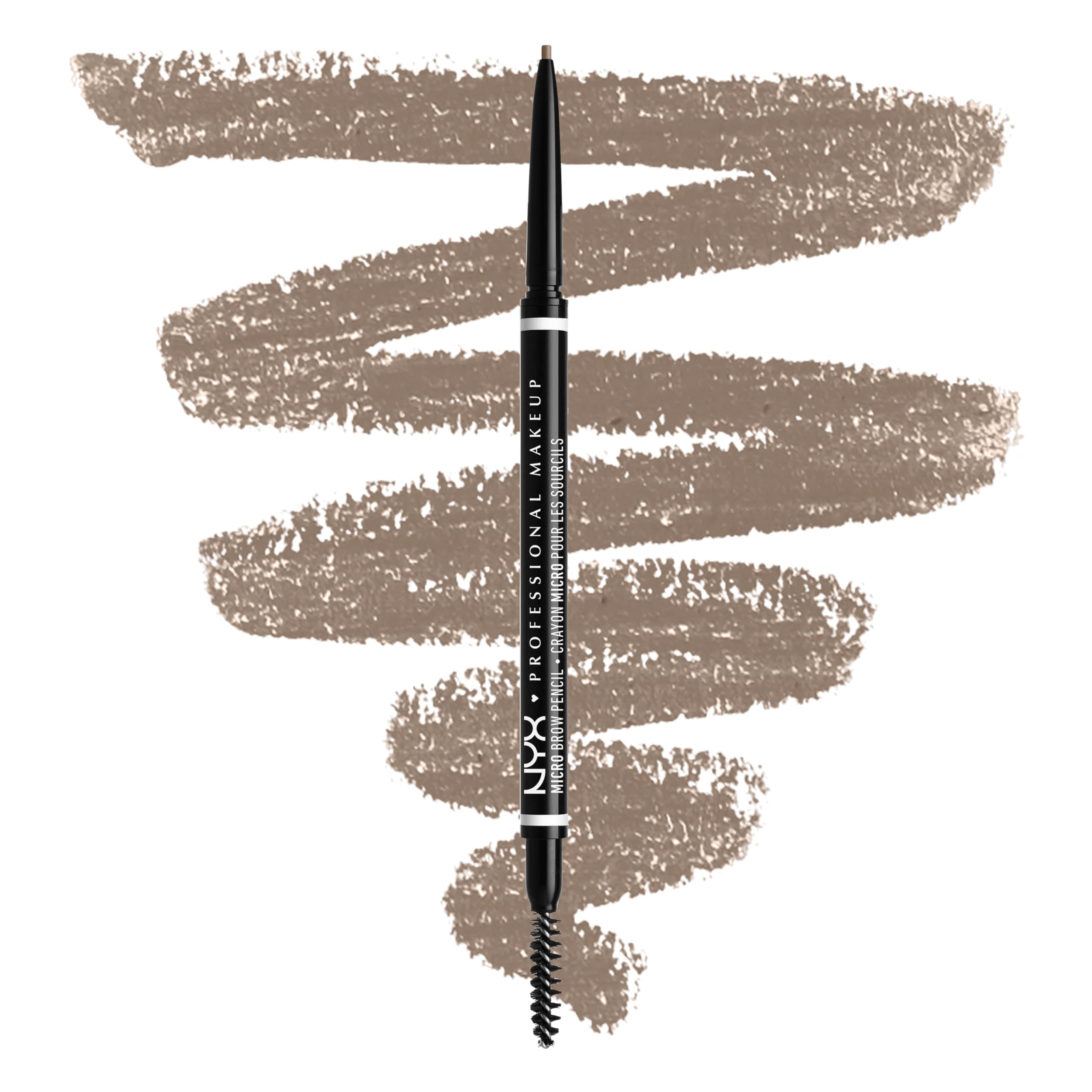 Lápiz De Cejas Nyx Professional Makeup Micro Brow - Rubio Ceniza - Venta Internacional.