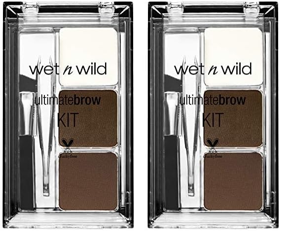 Foto 2 pulgar | Kit De Maquillaje Para Cejas Wet N Wild Ultimate Dark Brown (paquete De 2) - Venta Internacional.